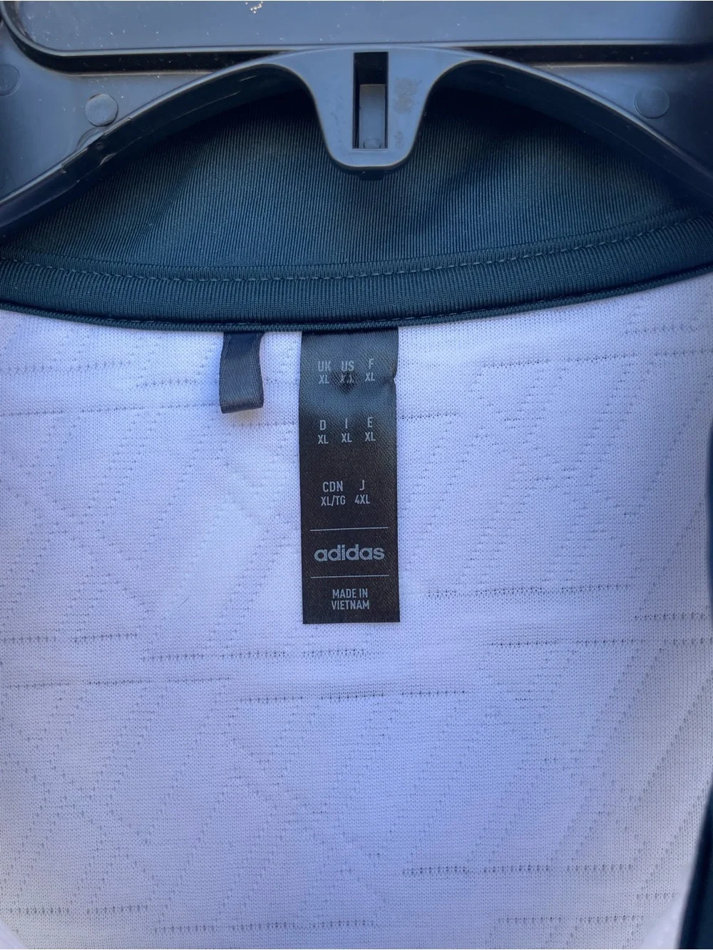 adidas 1/4-Zip White WM Phoenix Open TPC Scottsdale Performance Pullover XL